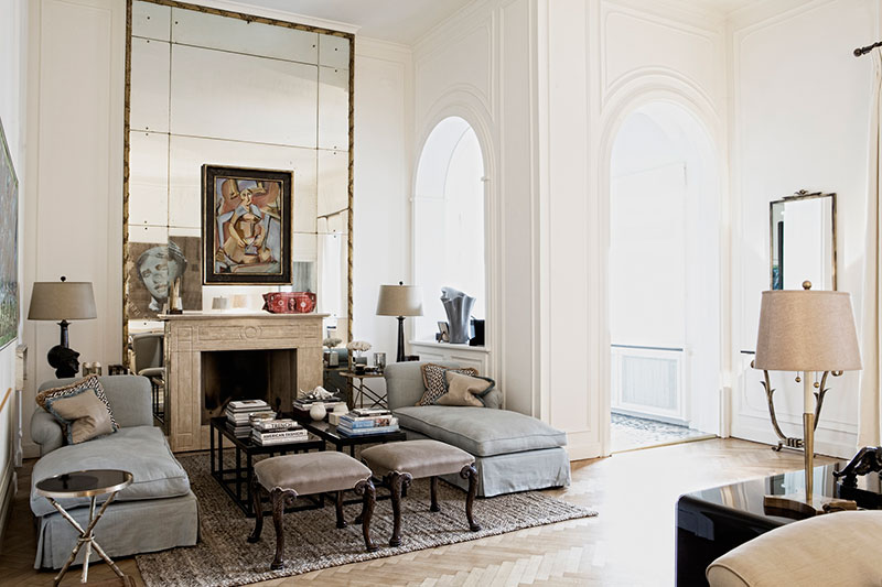 Corso venezia flat design in milan by my walls, interior design ... Interior design venezia